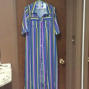 Striped cover up